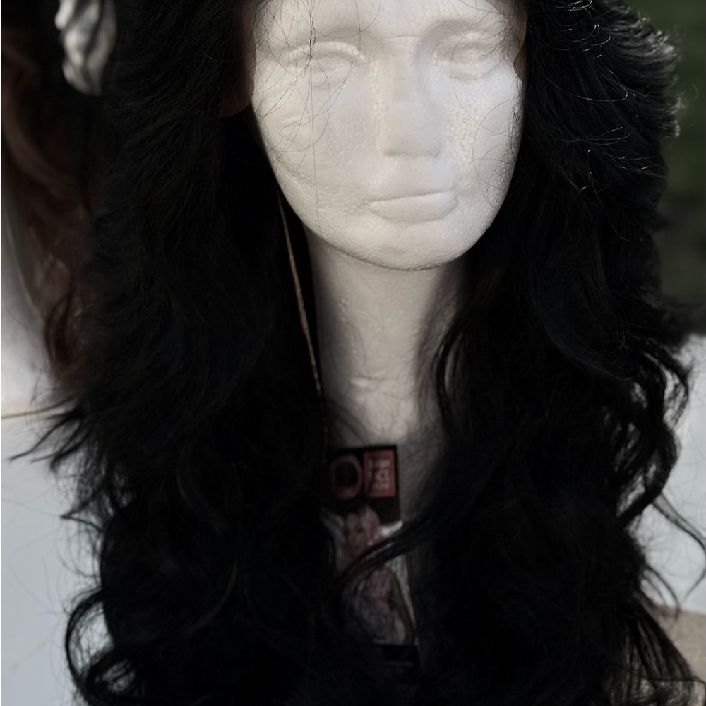 Women's Wig Lot- Long Dark Natural Wave & Curly Styles - Picture 5 of 14